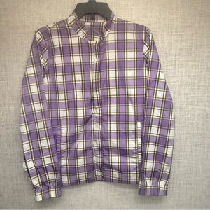 Slazenger Women’s Plaid Golf Long Sleeve Performance Windbreaker Jacket